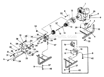 Part Location Diagram of 77259 Generac Use 77259g Stator
